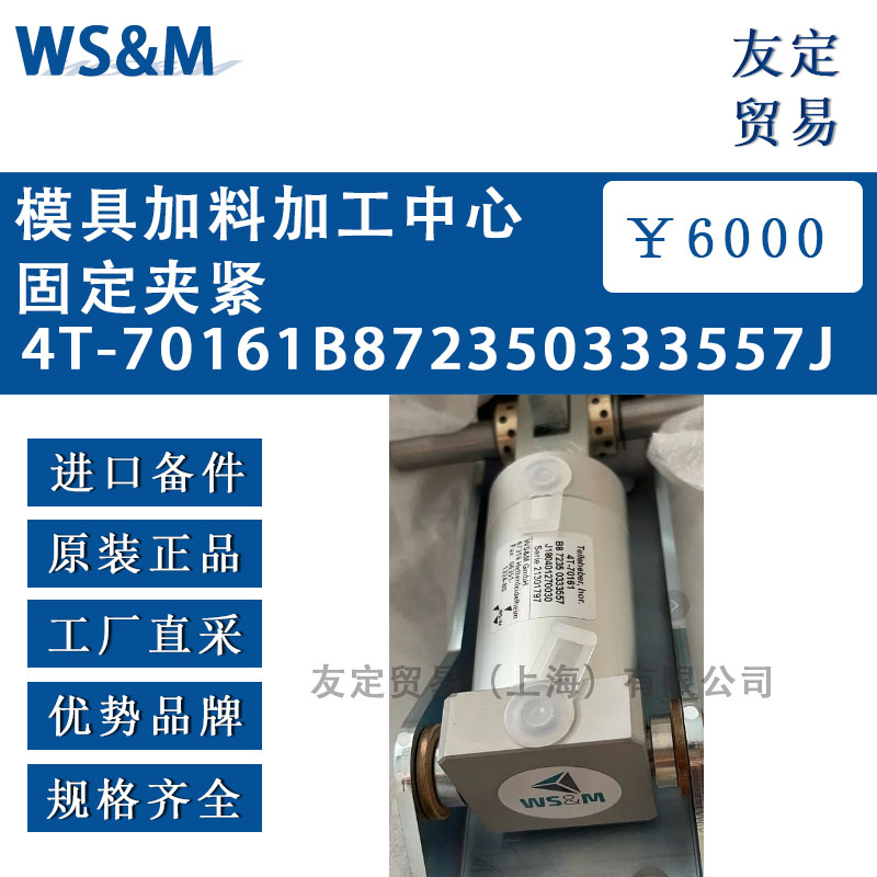 德国WS&M  4T-70161B872350333557J模具加料加工中心固定夹紧