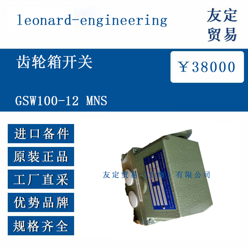 leonard-engineering GSW100-12 MNS 齿轮箱开关